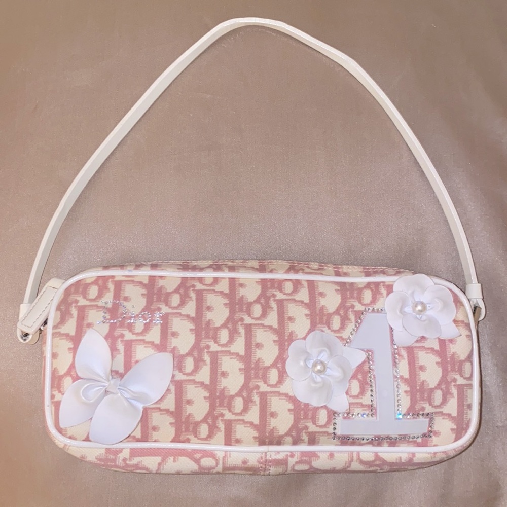 Dior Pink Monogram Pochette